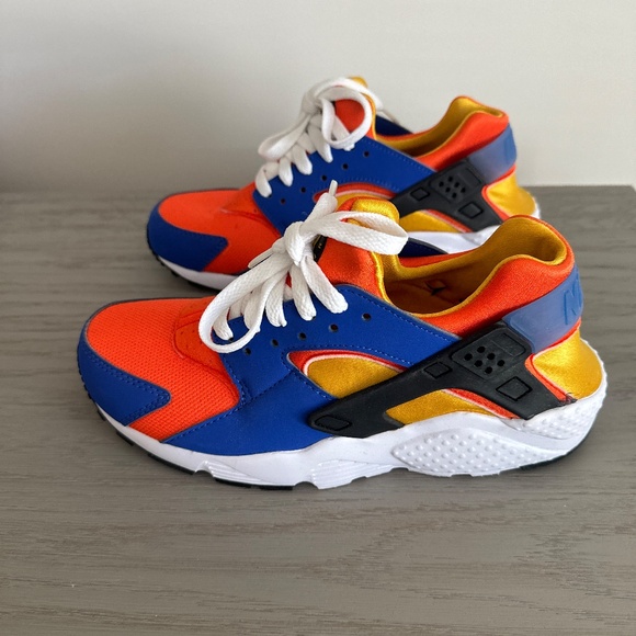 red and yellow huaraches